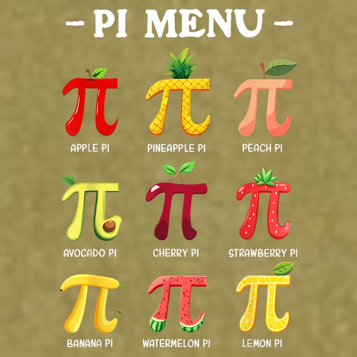 Pi Menu Pi Day 314 Math Teacher Pi Symbol Funny Pie Pun Garment-Dyed Women's Muscle Tee