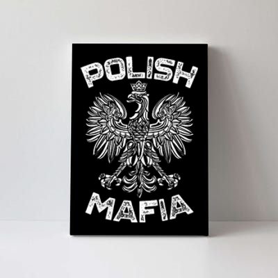 Polish Mafia Poland Polish Eagle Polska Dyngus Day Canvas