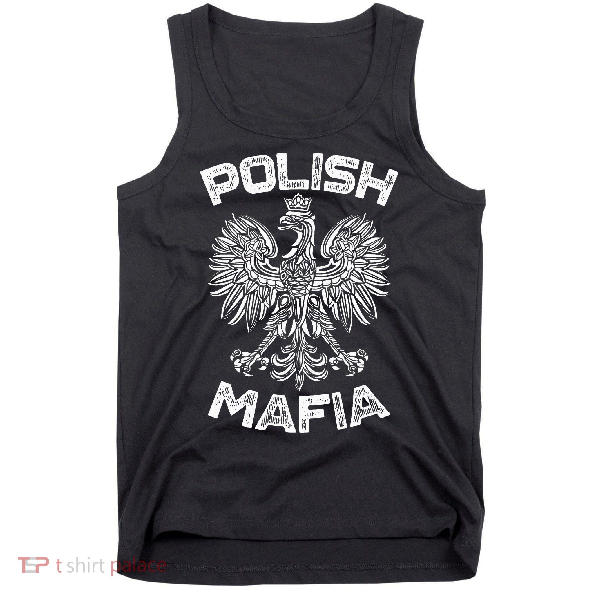 Polish Mafia Poland Polish Eagle Polska Dyngus Day Tank Top