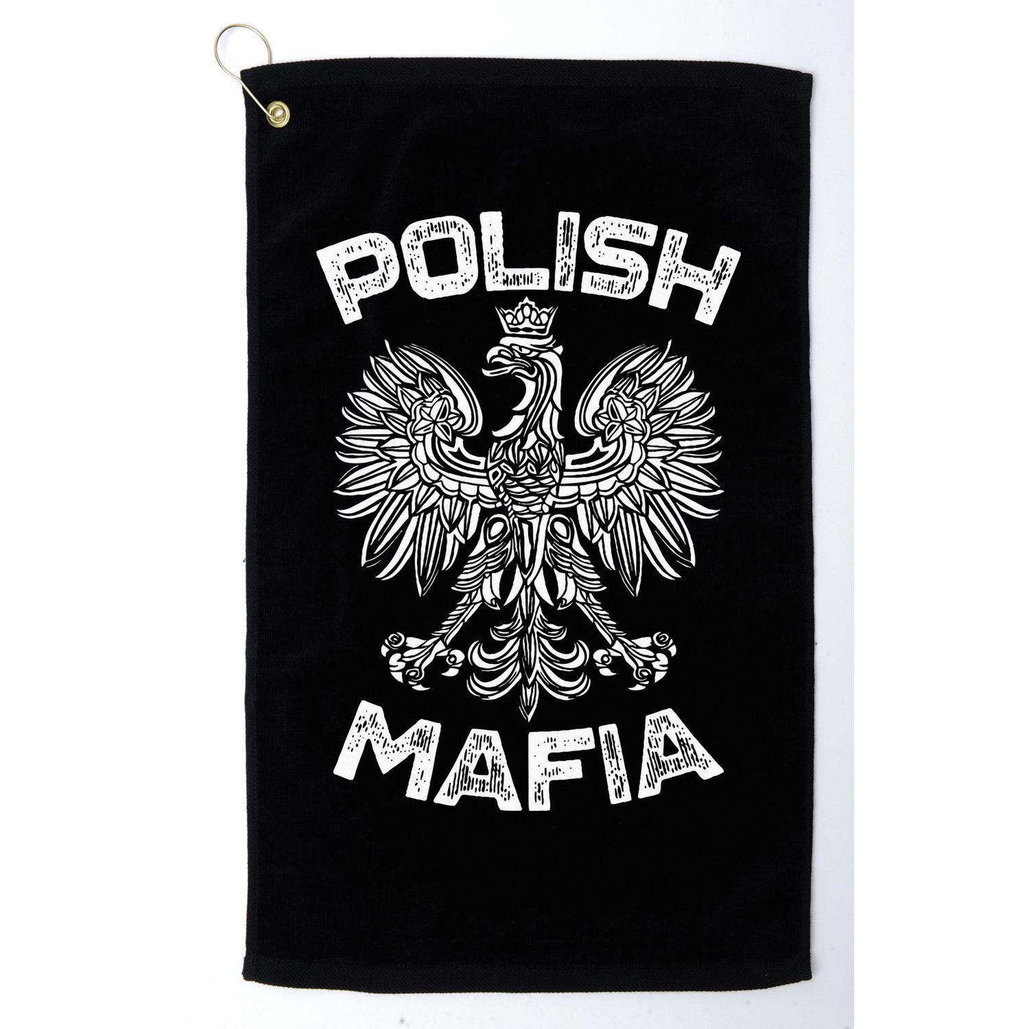 Polish Mafia Poland Polish Eagle Polska Dyngus Day Golf Towel