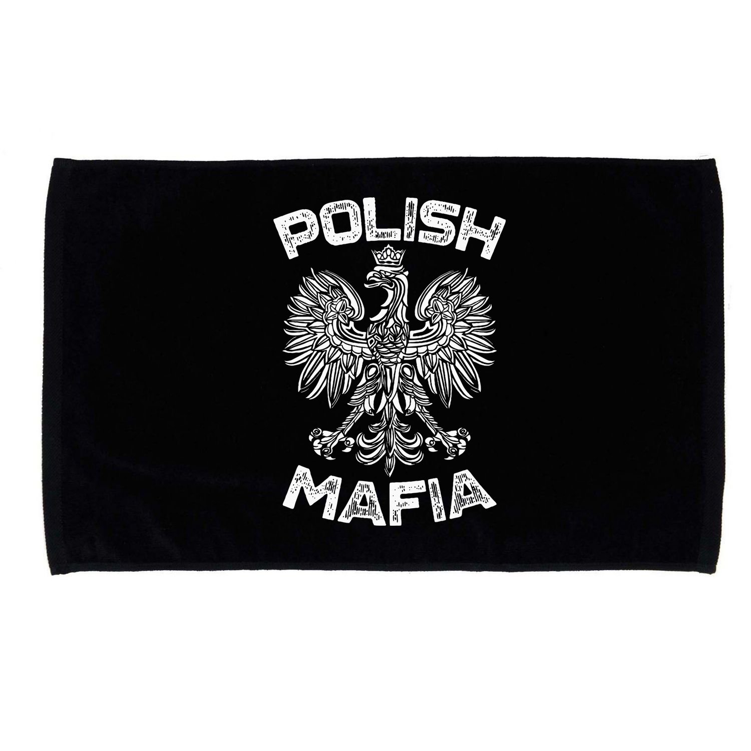 Polish Mafia Poland Polish Eagle Polska Dyngus Day Microfiber Hand Towel