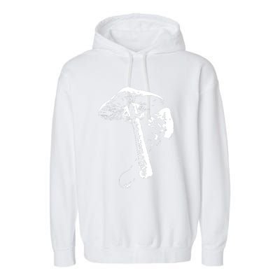 Parasol Mushrooms Garment-Dyed Fleece Hoodie