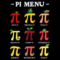 Pi Menu Pi Day 314 Math Teacher Pi Symbol Funny Pie Pun 7-Panel Snapback Hat