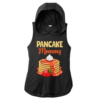 Pancake Mother Pancake Mom Happy MotherS Day Gift Ladies PosiCharge Tri-Blend Wicking Draft Hoodie Tank