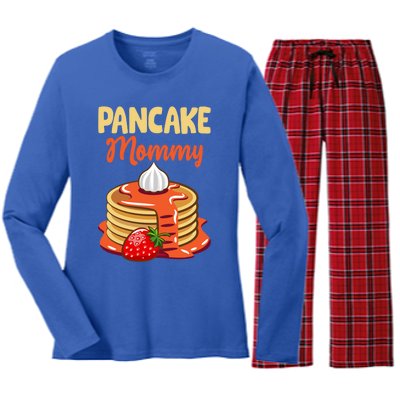 Pancake Mother Pancake Mom Happy MotherS Day Gift Women's Long Sleeve Flannel Pajama Set 