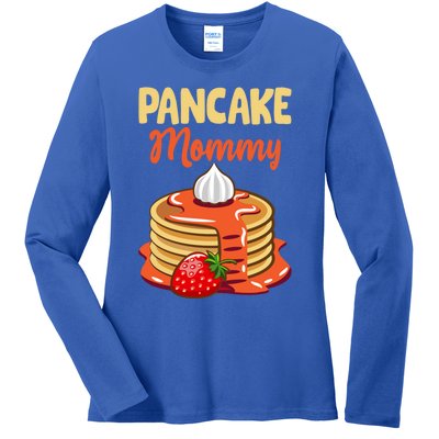 Pancake Mother Pancake Mom Happy MotherS Day Gift Ladies Long Sleeve Shirt