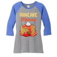 Pancake Mother Pancake Mom Happy MotherS Day Gift Women's Tri-Blend 3/4-Sleeve Raglan Shirt