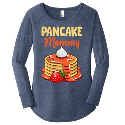 Pancake Mother Pancake Mom Happy MotherS Day Gift Women's Perfect Tri Tunic Long Sleeve Shirt