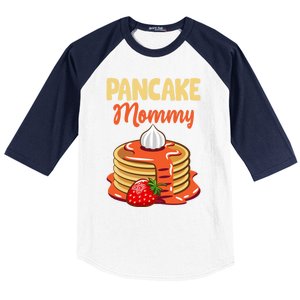 Pancake Mother Pancake Mom Happy MotherS Day Gift Baseball Sleeve Shirt