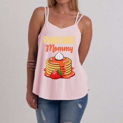 Pancake Mother Pancake Mom Happy MotherS Day Gift Women's Strappy Tank