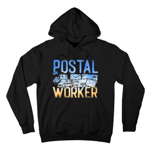 Postman Mailman Postal Worker Hoodie