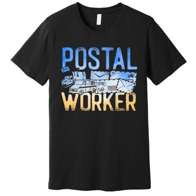 Postman Mailman Postal Worker Premium T-Shirt