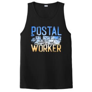 Postman Mailman Postal Worker PosiCharge Competitor Tank