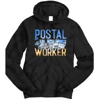 Postman Mailman Postal Worker Tie Dye Hoodie