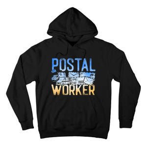 Postman Mailman Postal Worker Tall Hoodie