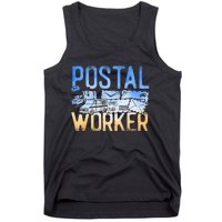 Postman Mailman Postal Worker Tank Top