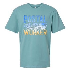 Postman Mailman Postal Worker Sueded Cloud Jersey T-Shirt