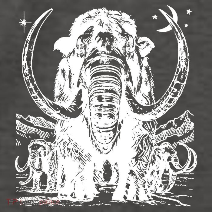 Prehistoric Mammoth Vector Backpack