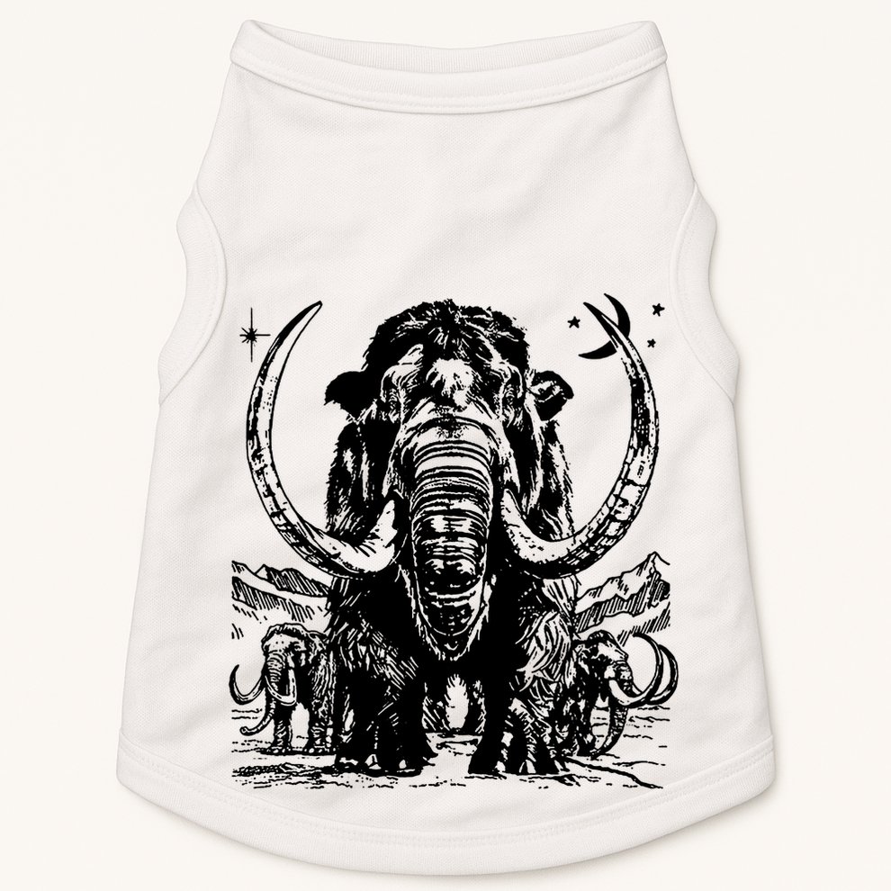 Prehistoric Mammoth Doggie Tank