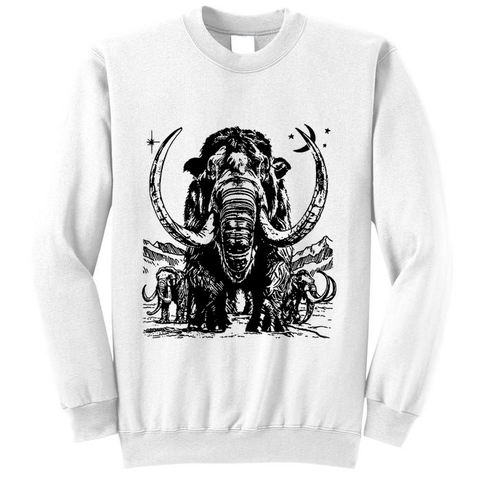 Prehistoric Mammoth Sweatshirt