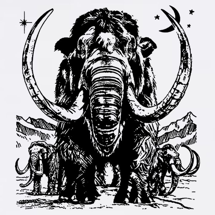 Prehistoric Mammoth Sweatshirt