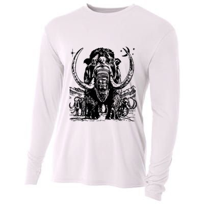 Prehistoric Mammoth Cooling Performance Long Sleeve Crew