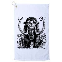 Prehistoric Mammoth Golf Towel