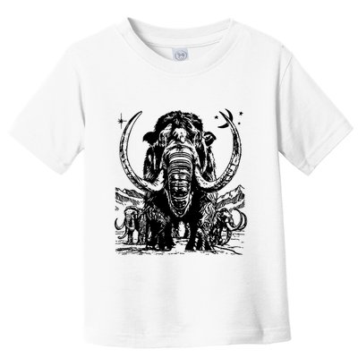 Prehistoric Mammoth Toddler T-Shirt