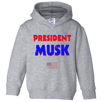 President Musk Toddler Hoodie