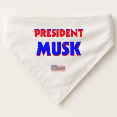 President Musk USA-Made Doggie Bandana