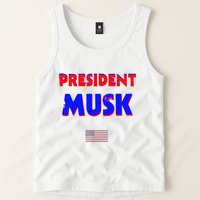 President Musk Tank Top