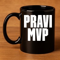 Pravi Mvp 11oz C Handle Ceramic Mug
