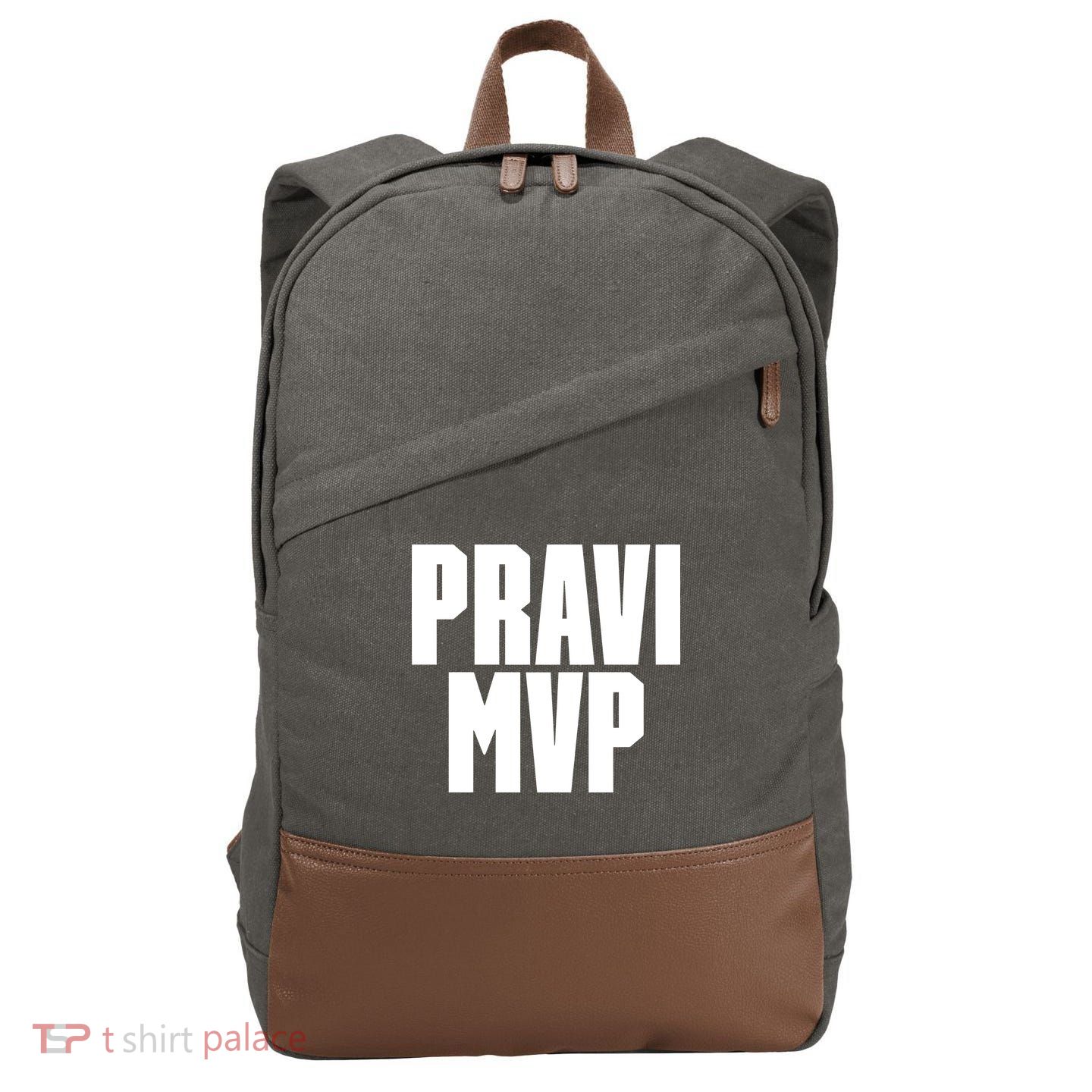 Pravi Mvp Cotton Canvas Backpack