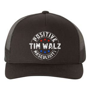 Positive Masculinity Pro Kamala Tim Walz 2024 Political Yupoong Adult 5-Panel Trucker Hat