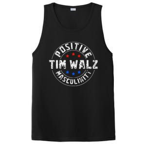 Positive Masculinity Pro Kamala Tim Walz 2024 Political PosiCharge Competitor Tank