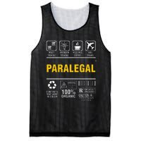 Paralegal Multitasking Problem Solving Coffee Lover Mesh Reversible Basketball Jersey Tank