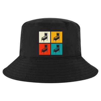 Pinball Machine Pinball Player Retro Cool Comfort Performance Bucket Hat