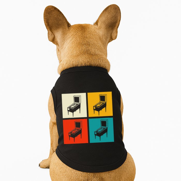 Pinball Machine Pinball Player Retro Doggie Tank