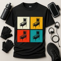 Pinball Machine Pinball Player Retro Performance Shirt