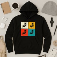 Pinball Machine Pinball Player Retro Hoodie