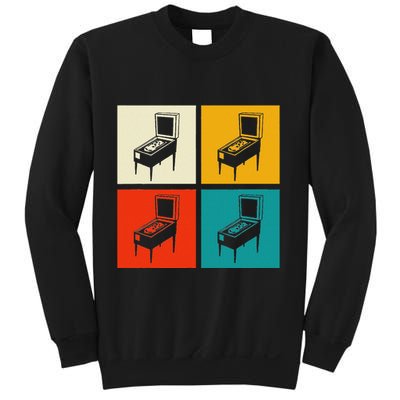Pinball Machine Pinball Player Retro Sweatshirt