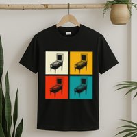 Pinball Machine Pinball Player Retro T-Shirt