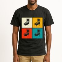 Pinball Machine Pinball Player Retro Tall T-Shirt