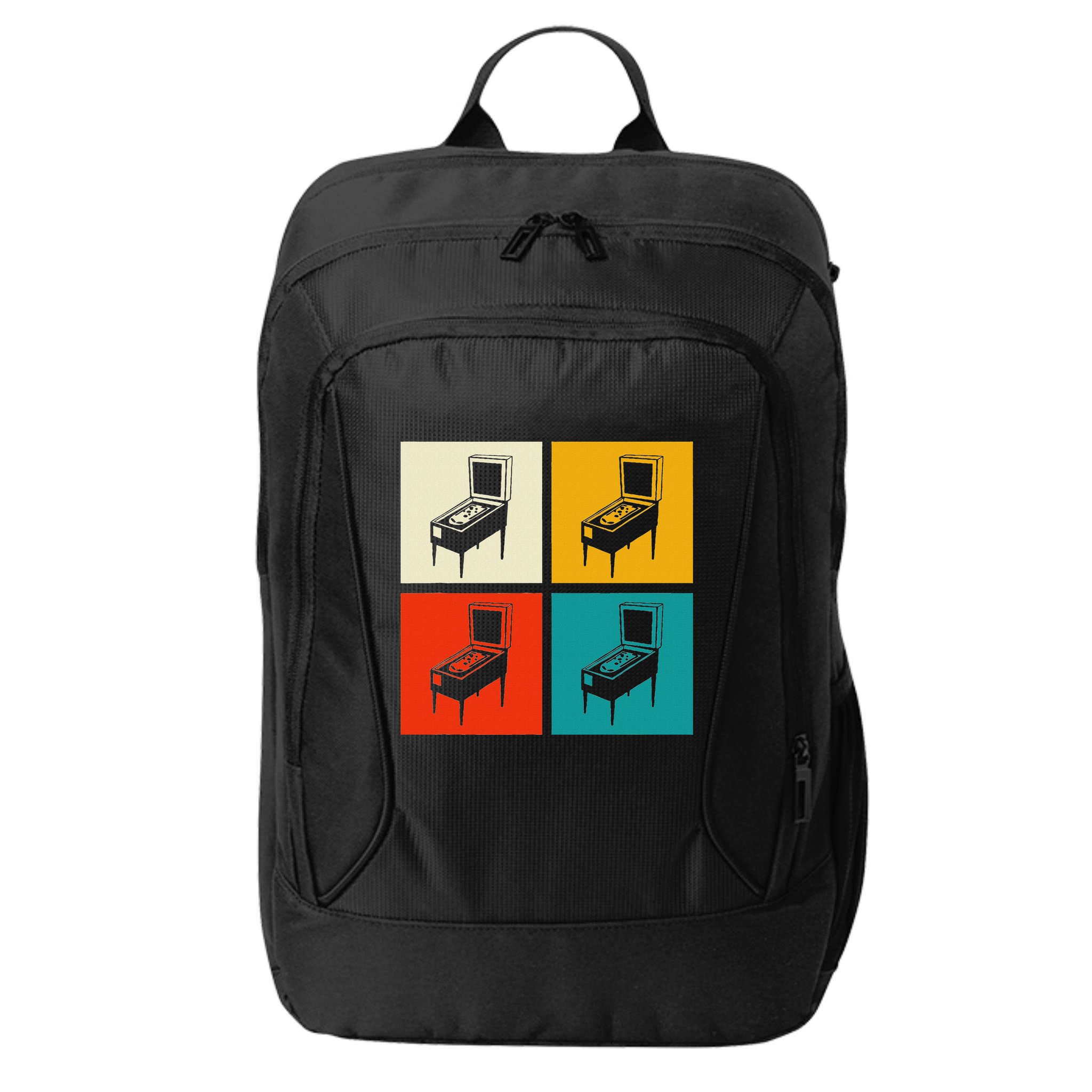 Pinball Machine Pinball Player Retro City Backpack