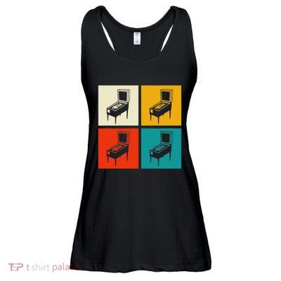 Pinball Machine Pinball Player Retro Ladies Essential Flowy Tank