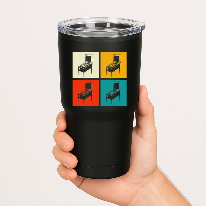 Pinball Machine Pinball Player Retro Tumbler