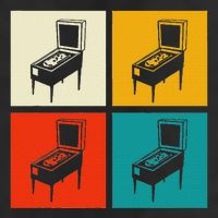Pinball Machine Pinball Player Retro 25L Jumbo Tote