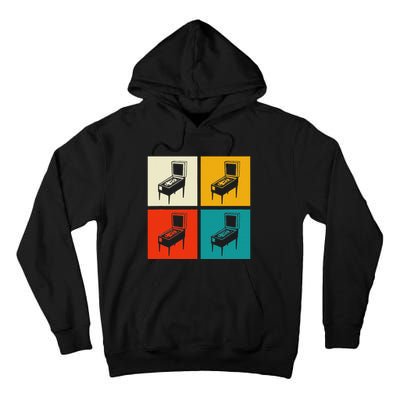 Pinball Machine Pinball Player Retro Tall Hoodie
