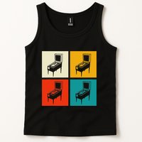 Pinball Machine Pinball Player Retro Tank Top