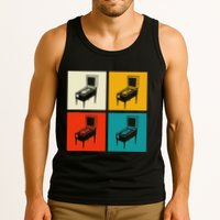 Pinball Machine Pinball Player Retro Tank Top